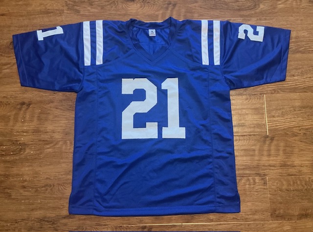DJ Giddens Autographed Indianapolis Colts Pro Style Jersey Beckett BAS - Image 4