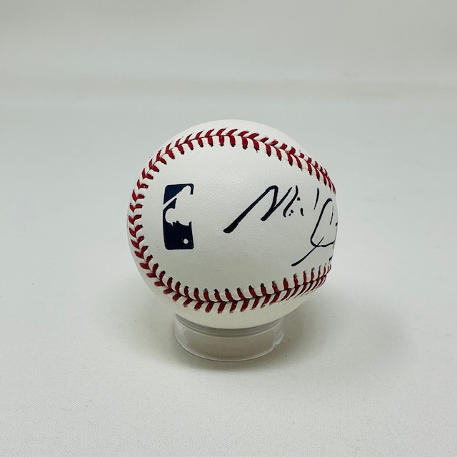 Michel Goule Autographed NHL Chicago Blackhawks Team Canada ROML Baseball JSA COA - Image 3