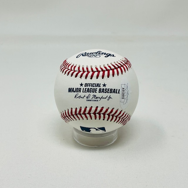 Michel Goule Autographed NHL Chicago Blackhawks Team Canada ROML Baseball JSA COA - Image 5