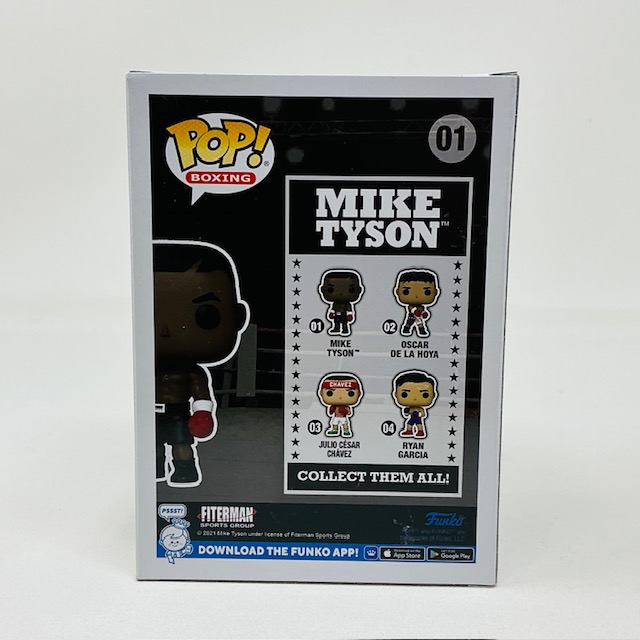 Mike Tyson Autographed Heavyweight Champion Boxer Funk Pop #01 Beckett BAS - Image 5