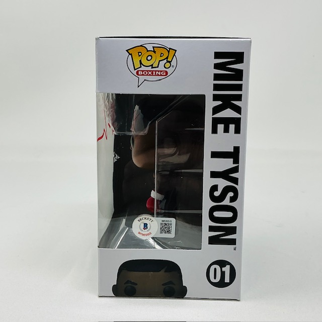 Mike Tyson Autographed Heavyweight Champion Boxer Funk Pop #01 Beckett BAS - Image 6