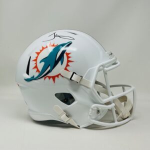 Tyreek Hill Autographed Miami Dolphins Full Size Speed Replica Helmet Beckett BAS