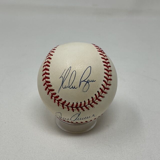 Tom Seaver & Nolan Ryan Autographed HOF Pitchers New York Mets ONL Baseball JSA COA - Image 3