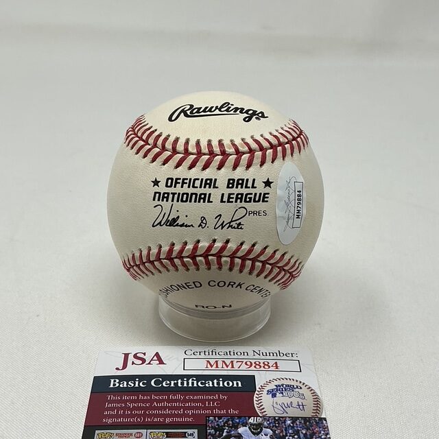 Tom Seaver & Nolan Ryan Autographed HOF Pitchers New York Mets ONL Baseball JSA COA - Image 7