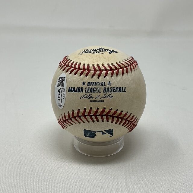 Earl Weaver Autographed Baltimore Orioles ROML Baseball JSA COA - Image 3