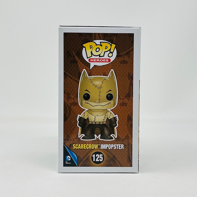 Sam de la Rosa Autographed Scarecrow Imposter DC Comics Super Heroes Batman Funko Pop SWAU - Image 4