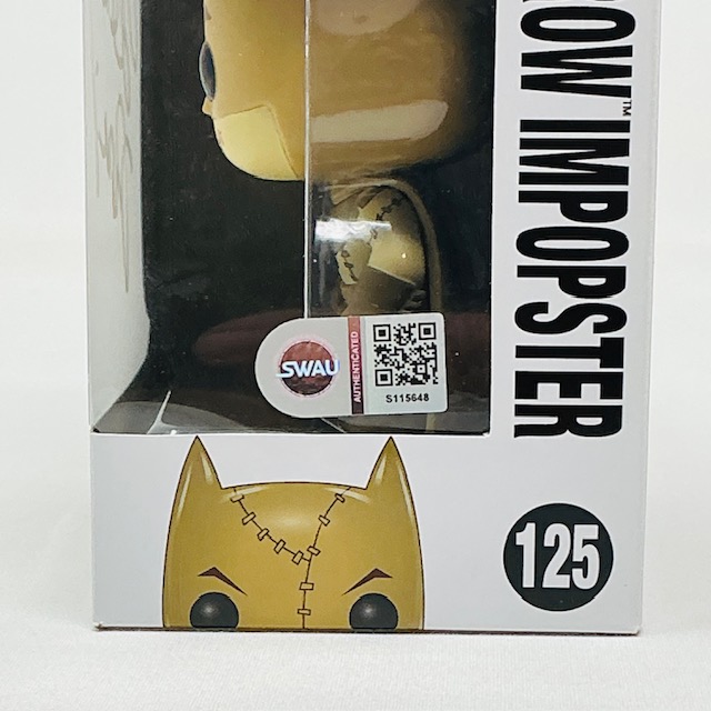Sam de la Rosa Autographed Scarecrow Imposter DC Comics Super Heroes Batman Funko Pop SWAU - Image 9
