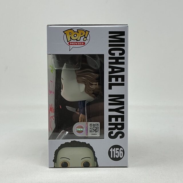 3X Signed Slasher Horror Movie Signed Michael Myers Halloween Funko Pop #1156 SWAU - Image 6