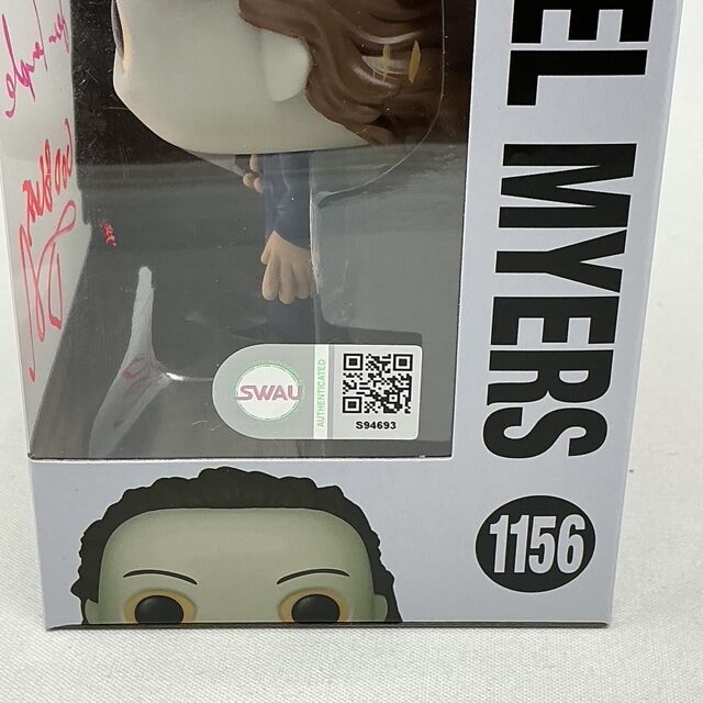 3X Signed Slasher Horror Movie Signed Michael Myers Halloween Funko Pop #1156 SWAU - Image 7