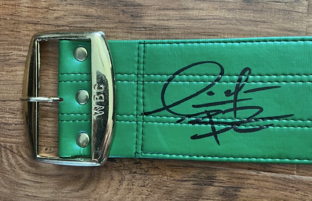 Deontay Wilder Autographed Boxer WBC World Boxing Council Champion Belt Beckett BAS - Image 3