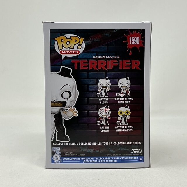 Samantha Scaffidi & Felissa Rose Autographed Art the Clown Terrifier Funko Pop #1590 JSA COA - Image 4