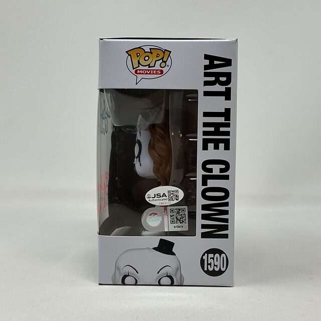 Samantha Scaffidi & Felissa Rose Autographed Art the Clown Terrifier Funko Pop #1590 JSA COA - Image 5