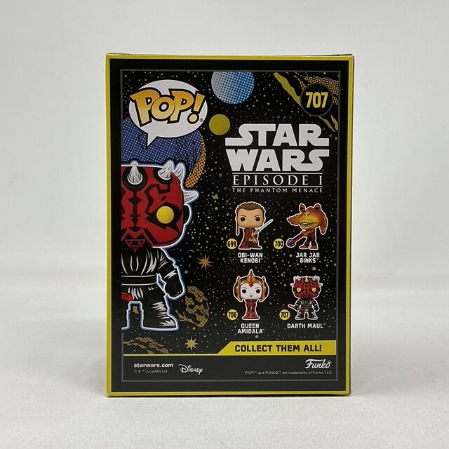 Ray Park Autographed The Phantom Menace Darth Maul Star Wars Funko Pop #707 JSA COA - Image 5