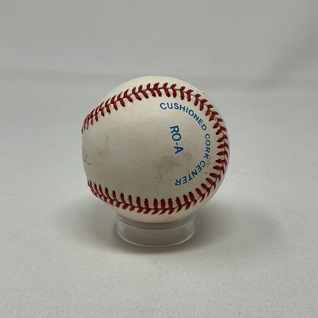 Mickey Mantle Autographed New York Yankees OAL Baseball JSA LOA - Image 4