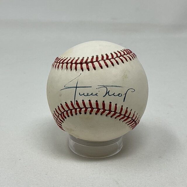Willie Mays Autographed San Francisco Giants ONL Baseball JSA LOA