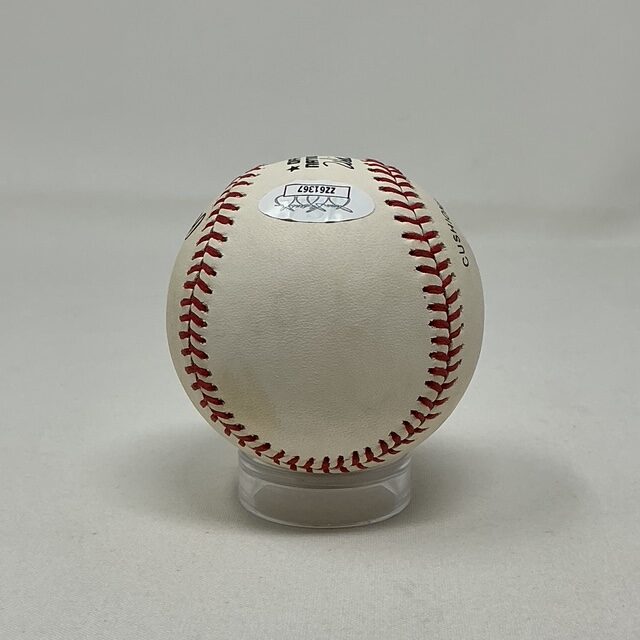 Willie Mays Autographed San Francisco Giants ONL Baseball JSA LOA - Image 6
