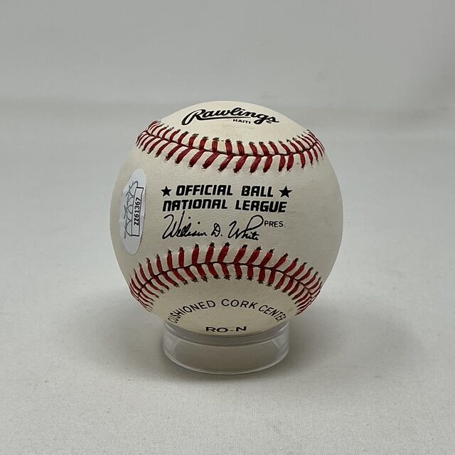 Willie Mays Autographed San Francisco Giants ONL Baseball JSA LOA - Image 7
