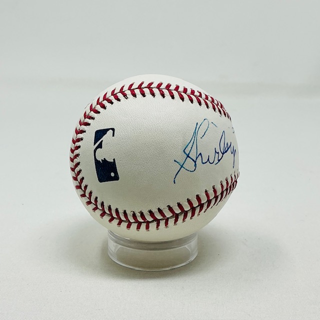 Shirley MacLaine Autographed Actress Terms of Endearment ROML Baseball JSA COA - Image 3