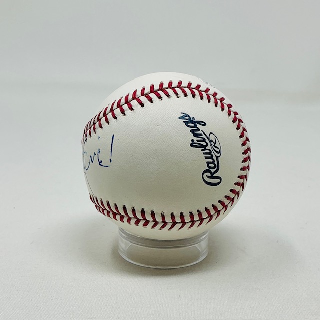 Shirley MacLaine Autographed Actress Terms of Endearment ROML Baseball JSA COA - Image 4