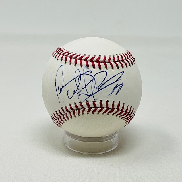 Dennis Rodman Autographed NBA Champion Chicago Bulls Pistons ROML Baseball JSA COA
