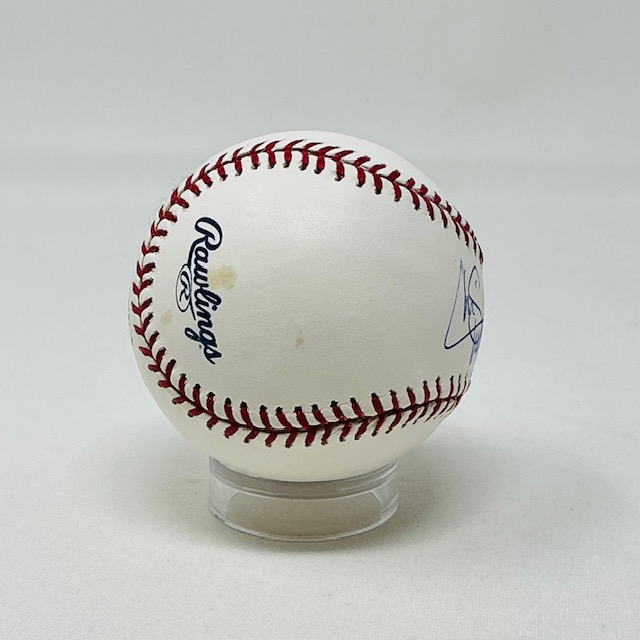 Chris Webber Autographed NBA Sacramento Kings Fab 5 ROML Baseball JSA COA - Image 4