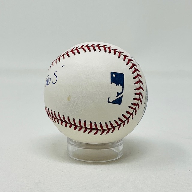 Chris Webber Autographed NBA Sacramento Kings Fab 5 ROML Baseball JSA COA - Image 3
