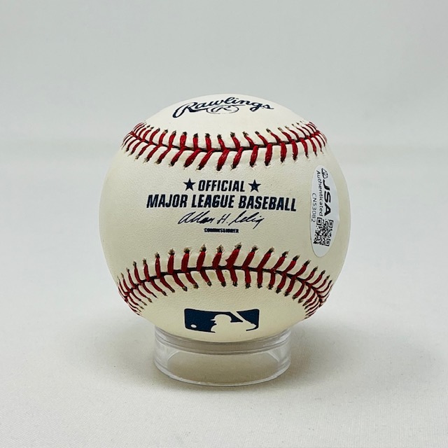 Henry Cejudo Autographed MMA UFC Wrestling Champion Triple C ROML Baseball JSA COA - Image 3