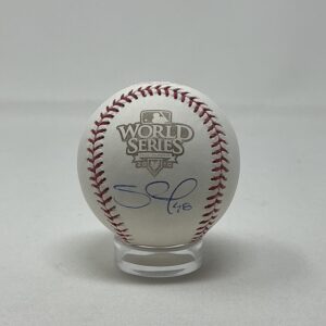 Pablo Sandoval Autographed San Francisco Giants 2010 World Series ROML Baseball PSA