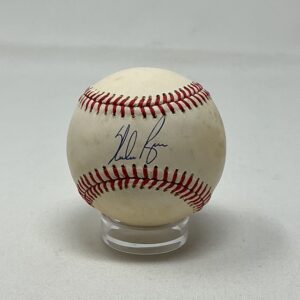 Nolan Ryan Autographed Houston Astros Texas Rangers OAL Baseball Beckett BAS