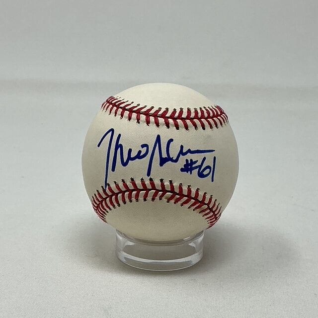 Theo Adams Autographed NFL Seattle Seahawks Official League Baseball JSA COA