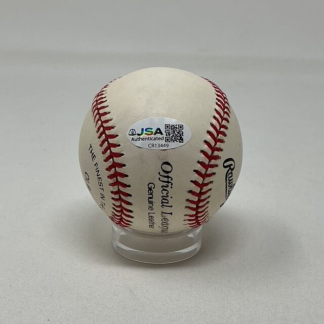 Theo Adams Autographed NFL Seattle Seahawks Official League Baseball JSA COA - Image 4