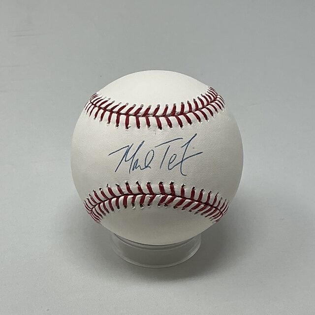 Mark Teixeira Autographed New York Yankees ROML Baseball MLB COA