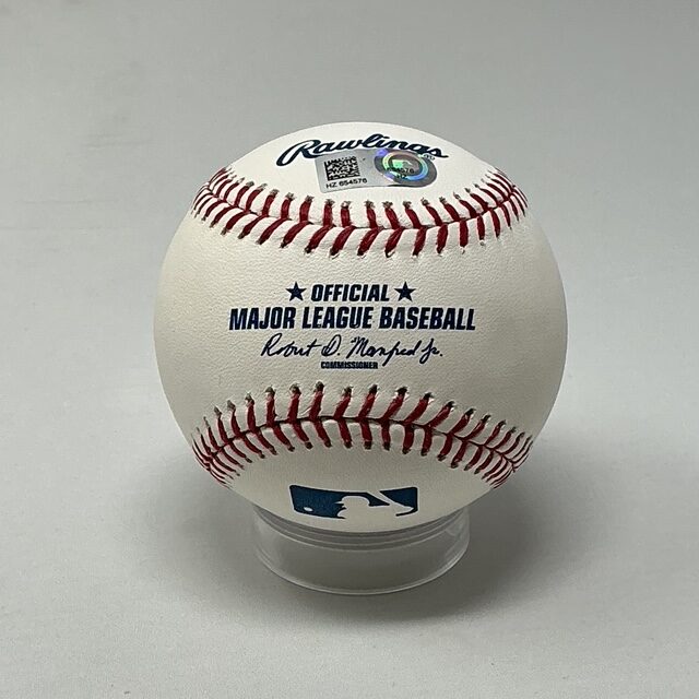 Mark Teixeira Autographed New York Yankees ROML Baseball MLB COA - Image 3