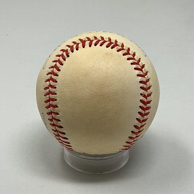 Ted Williams Autographed Boston Red Sox OAL Baseball Beckett BAS - Image 5