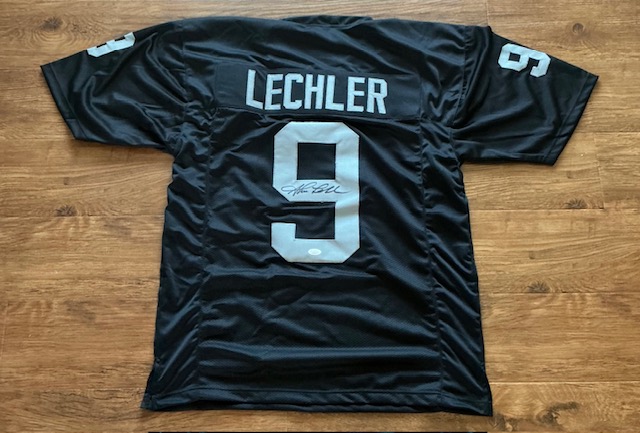 Shane Lechler Autographed Oakland Raiders Pro Style Jersey JSA