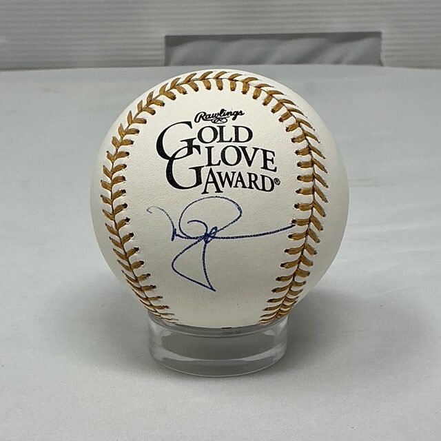 Mark McGwire Autographed Oakland Athletics Gold Glove Award ROML Baseball PSA COA