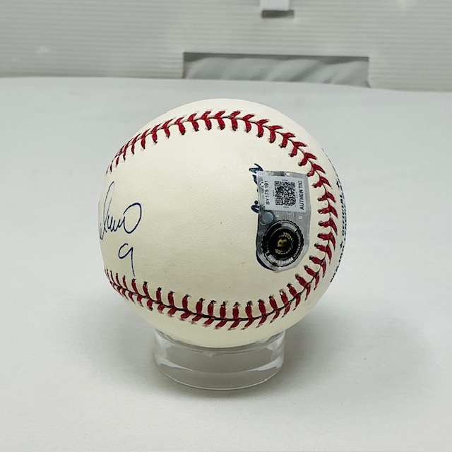 Mike Modano Autographed NHL Dallas Stars ROML Baseball Beckett BAS - Image 3